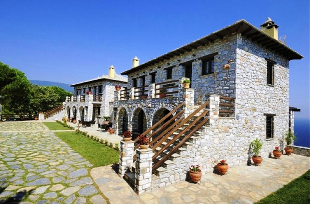Aparthotel Prasino - Galazio Mourésion Exteriér fotografie