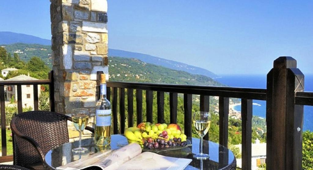 Aparthotel Prasino - Galazio Mourésion Pokoj fotografie