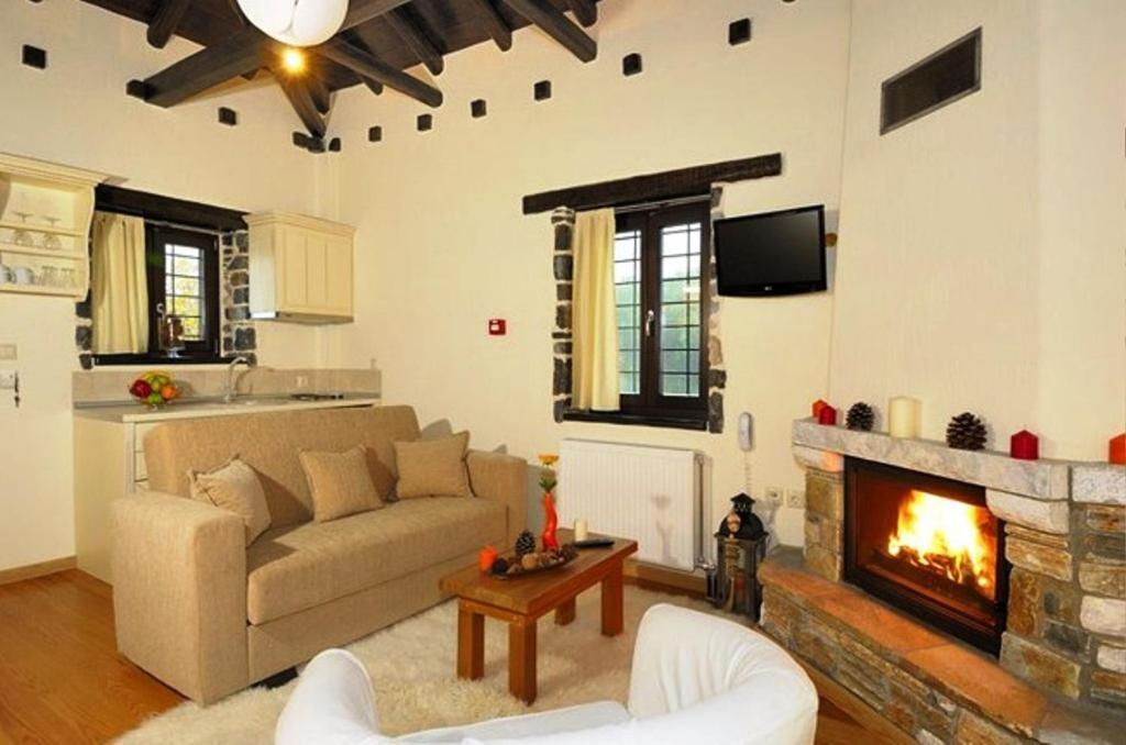 Aparthotel Prasino - Galazio Mourésion Exteriér fotografie